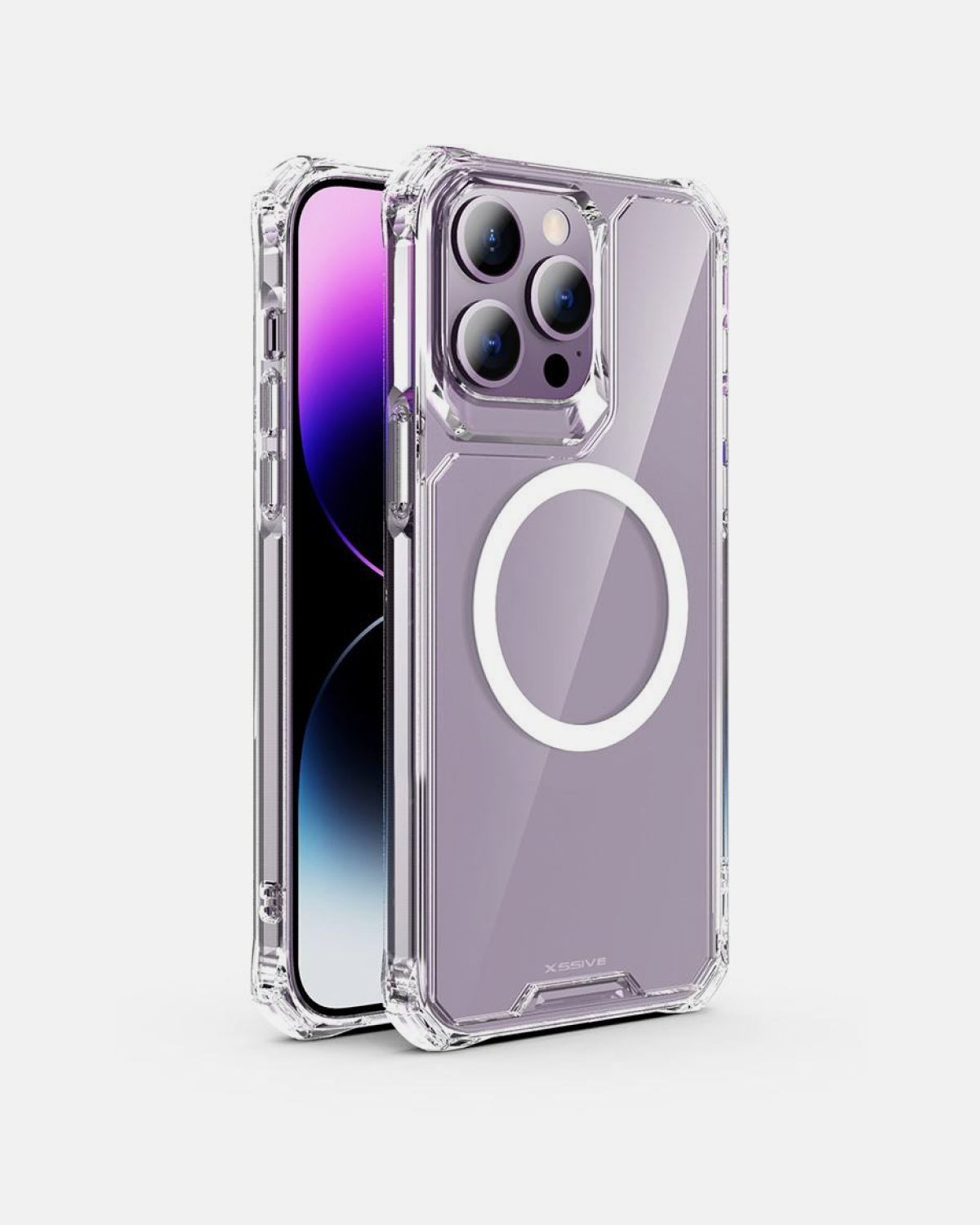 Magsafe Anti-Shock Backcover Transparent für iPhone