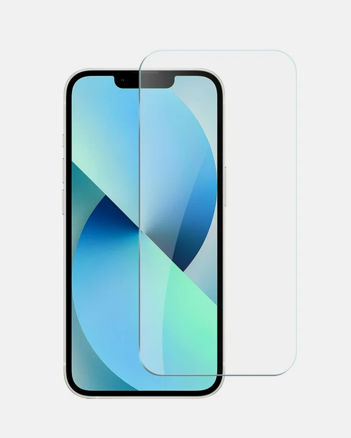 6D Clear Tempered Glass für iPhone